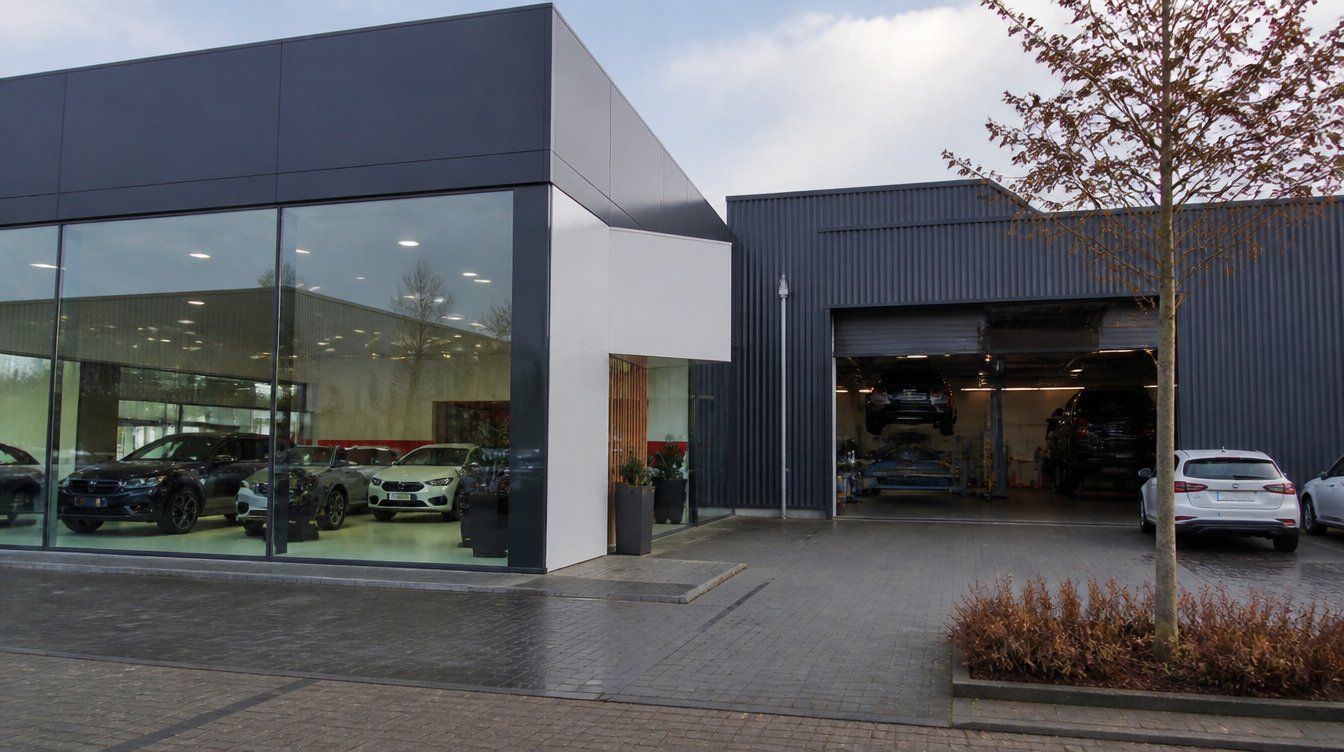 Autodealer of garage: wat past?